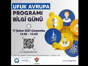 Üniversitemizde Düzenlenecek "Ufuk Avrupa Bilgi Günü Etkinliği"ne Davetlisiniz