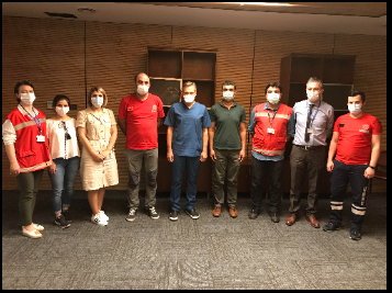 UMKE Trabzon Ekibinden Ziyaret