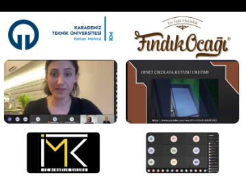 Çikolata Kutusu Tasarım Atölyesi semineri gerçekleştirildi.