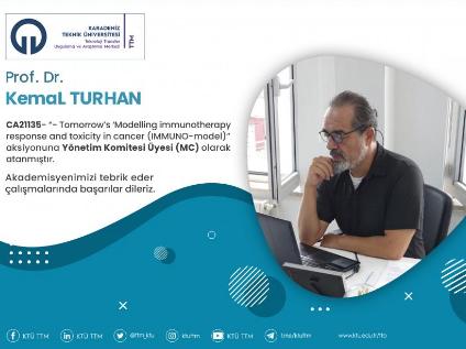 Akademisyenimiz Prof. Dr. Kemal TURHAN, COST Programı'na Yönetim Komitesi Üyesi (MC) Olarak Atandı