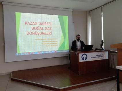 Kazan Dairesi Doğalgaz Dönüşümleri Konulu Teknik Seminer gerçekleştirilmiştir