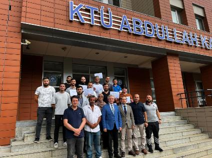 KTÜ Sürmene Abdullah Kanca Meslek Yüksekokulumuzda Gazaltı Kaynak Eğitimi Tamamlandı