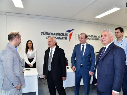 TUSAŞ General Manager Prof. Dr. Temel KOTİL Visited TUSAŞ UAV Technologies and Thermal Management Systems Laboratory