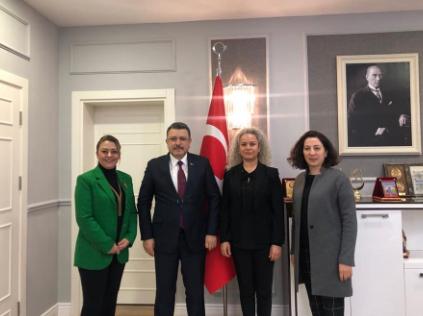 Ortahisar Belediye Başkanı Ahmet Metin Genç Ziyareti