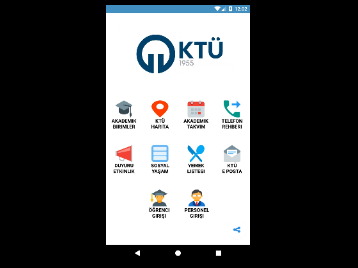 Karadeniz Teknik Üniversitesi Android Mobil Uygulaması Yayınlanmıştır