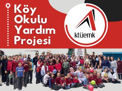 KTÜ Endüstri Mühendisliği Kulübü'nün Gelenekselleşen Sosyal Sorumluluk Projesi: Köy Okulu Ziyareti