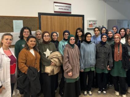 Mahmut Celaleddin Ökten Anadolu İmam Hatip Lisesi'nden Bölümümüze Ziyaret