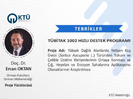 Akademisyenimize TÜBİTAK Proje Desteği