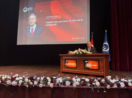 Dr. Hulusi Akar Discussed Türkiye's Defense and Security at University Event 