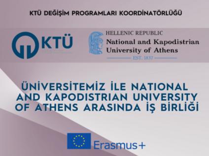 Üniversitemiz ile National and Kapodistrian University of Athens Arasında İş Birliği Anlaşması Sağlandı
