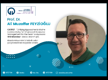 COST Programında Bir Başarıda Üniversitemiz Deniz Bilimleri ve Teknolojisi Mühendisliği Bölümü Öğretim Üyemizden Geldi