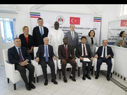 A 'Higher Education Cooperation Protocol' was signed between Karadeniz Technical University and Gambia University