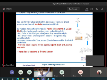 İlaç ve Kimya Endüstrisinde Kariyer Fırsatları ve İnovasyon Fırsatları Etkinliği Gerçekleştirildi!
