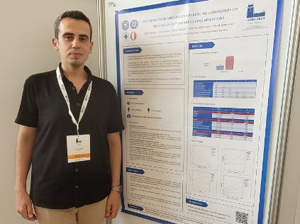 Burak Akdeniz, Res. Asst. Dr. of our department, gave a presentation at the ISSBD event