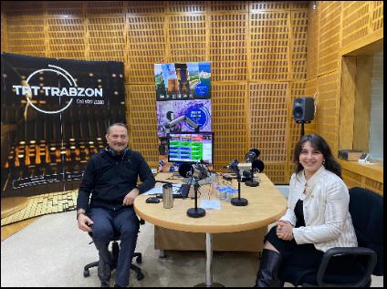 [26.04.2023] Doç. Dr. Elif ATEŞ, TRT Trabzon Radyosu'nda Canlı Yayın Konuğu Oldu