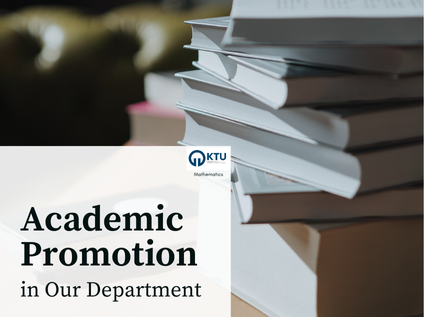 Academic Promotion in Our Department