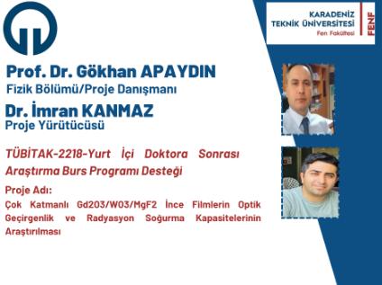 Project Supported by TÜBİTAK-2218