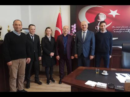 Fakültemiz Dekanı Prof Dr. Atila Doğan, TÜİK Trabzon Bölge Müdürü Sn. İsmail Çapoğlu ve beraberindekileri Makamında Ağırladı.
