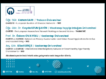 KTÜ TTM Desteğiyle Dış Paydaş Üniversitelerimiz Bünyesinden Akademisyenlerimizin COST Programına Atamaları Gerçekleştirildi!