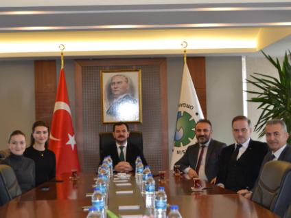 Arsin Organize Sanayi Bölgesi Yeni Yönetim Kurulu Başkanı Makamında Ziyaret Edildi!