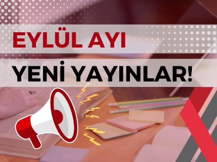 Eylül 2024 yayın bülteni