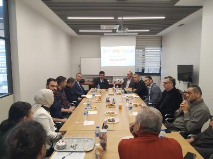 Rektör yardımcımız Prof. Dr. Ömer Faruk URSAVAŞ Tarafından Merkezimize Ziyaret