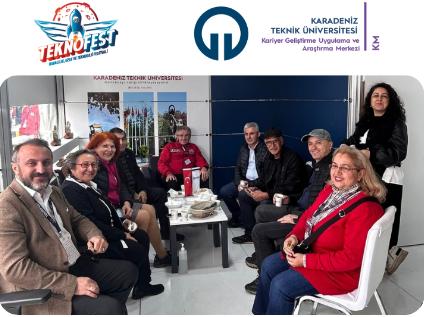 KTUMED Karadeniz Teknik Üniversitesi Mezunları Derneği yönetim ziyareti yapılmıştır.