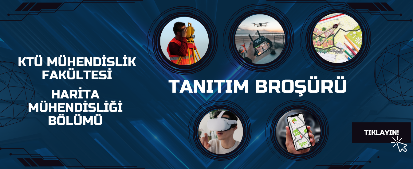 Harita Mühendisliği Bölümü Tanıtım Broşürü
