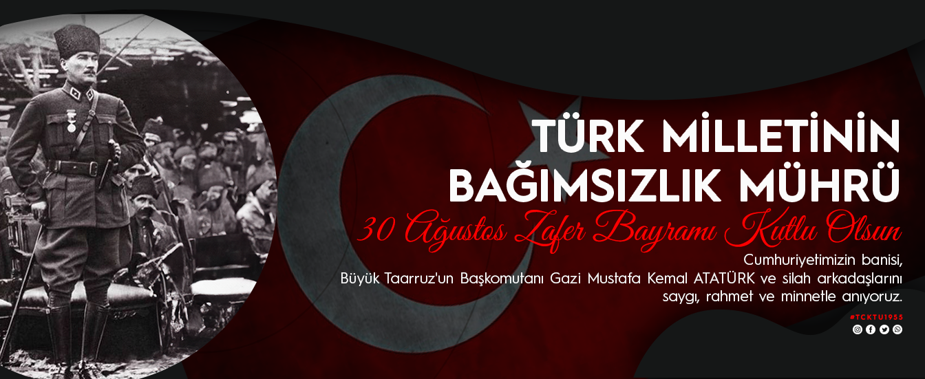 30 Ağustos Zafer Bayramı Kutlu Olsun