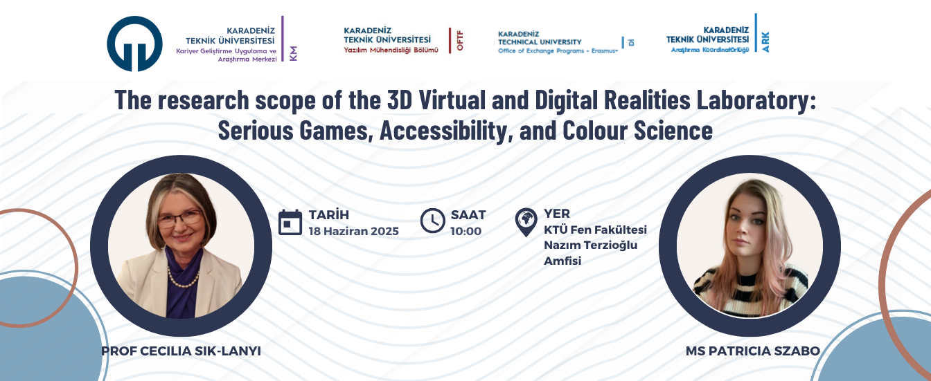 The research scope of the 3D Virtual and Digital Realities Laboratory: Serious Games, Accessibility,