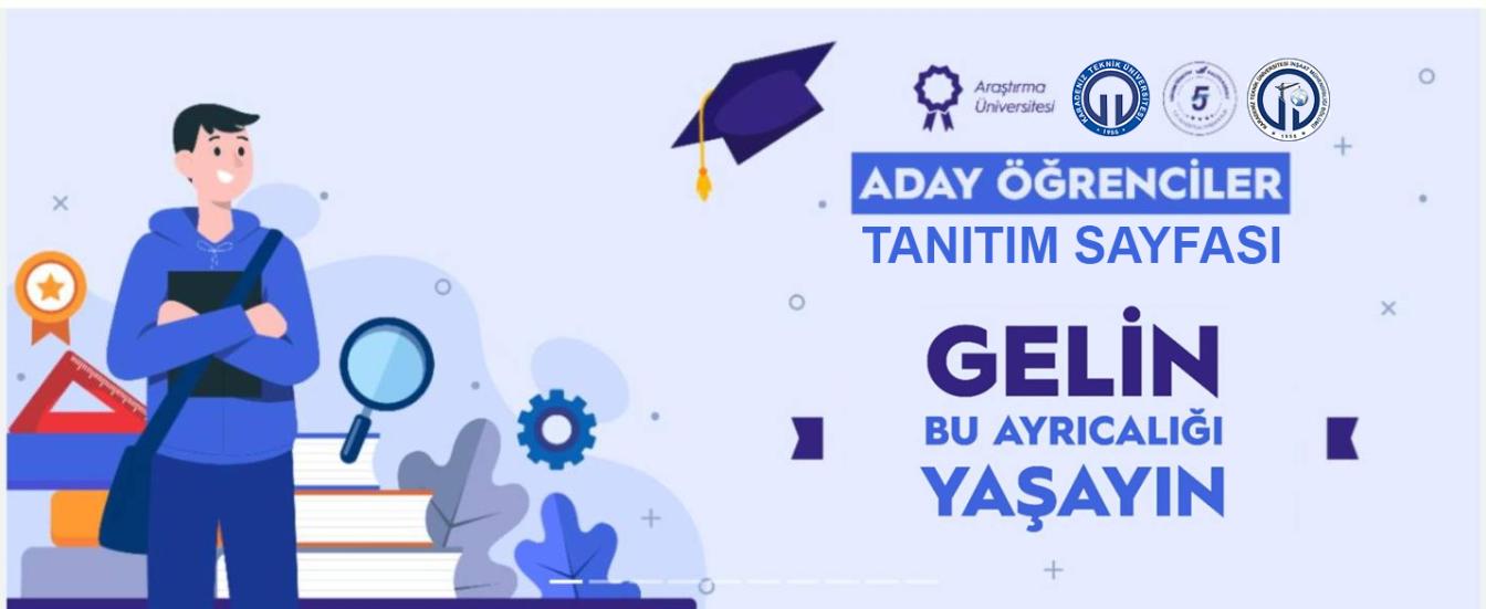 Aday öğrenci tantım sayfası