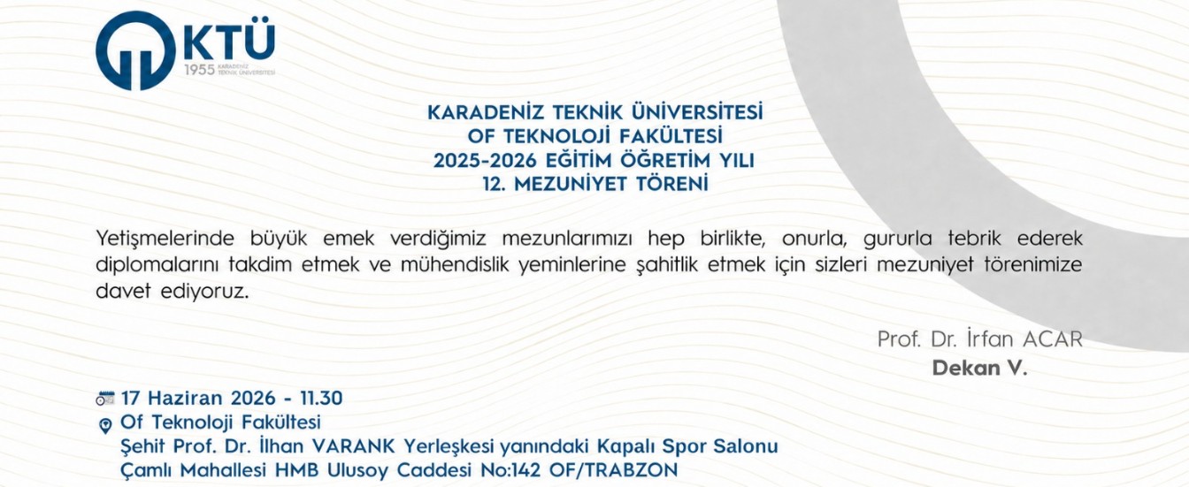 MEZUNİYET TÖRENİ