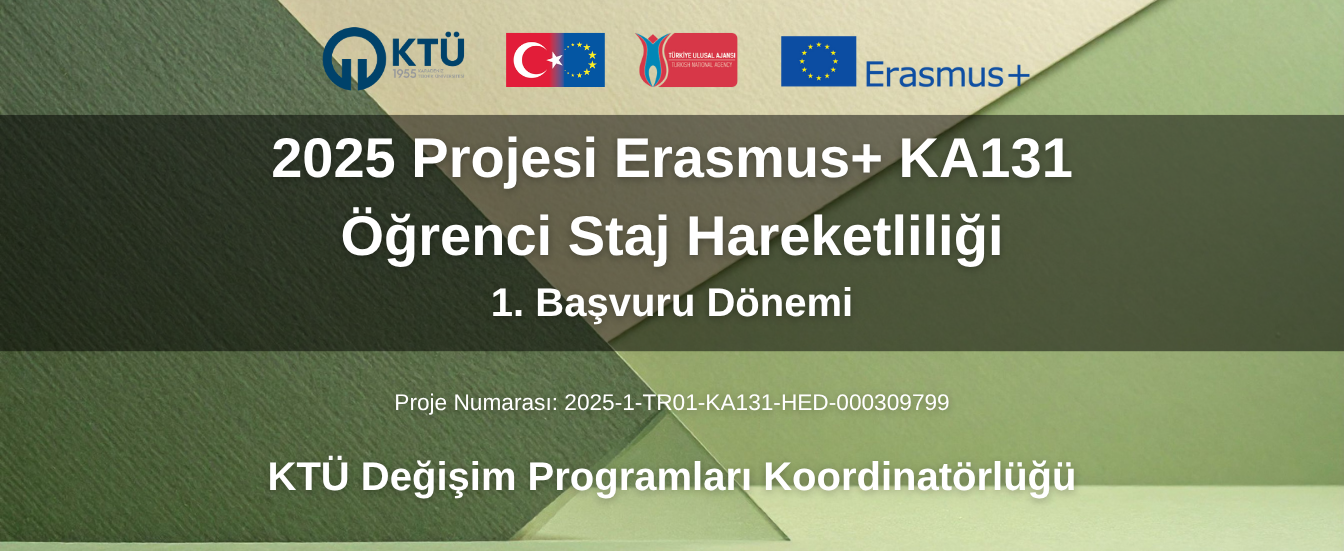 2025 PROJESİ STAJ 1. BAŞVURU BANNER