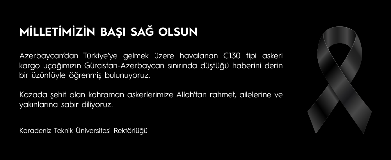 Şehitlerimize Allah'tan Rahmet Diliyoruz