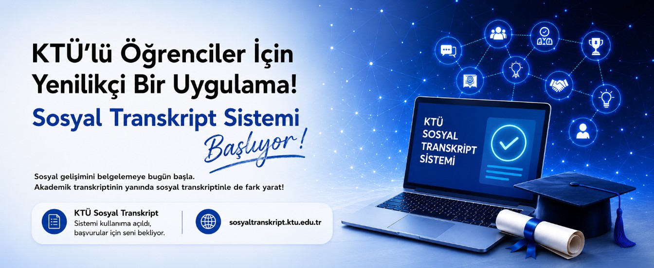 KTÜ Sosyal Transkript Sistemi