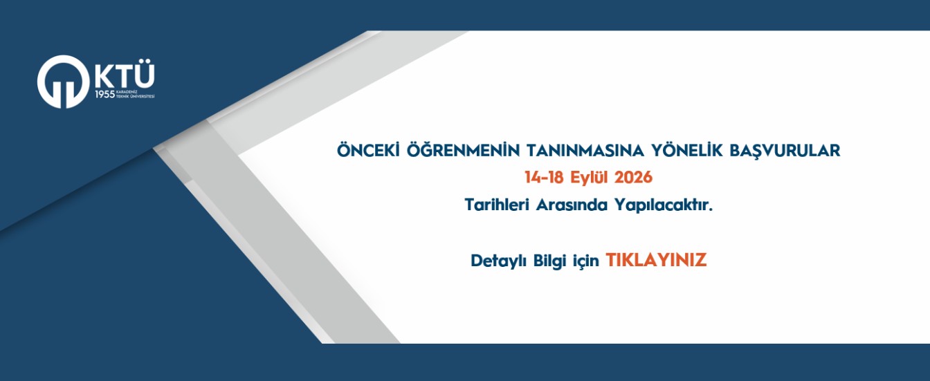 ÖNCEKİ ÖĞRENME TANINMASI 2026-2027
