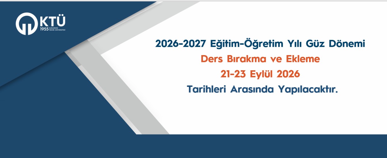 DERS EKLE BIRAK 2026-2027