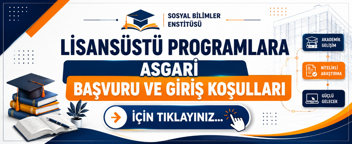 Lisansüstü Programlarına Başvuru Koşulları