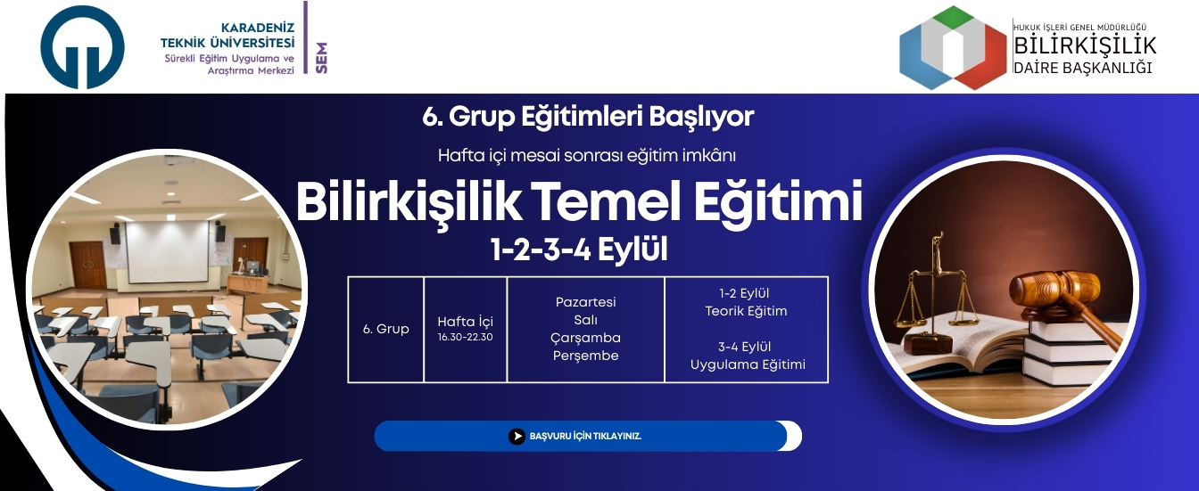 Bilirkişilik Temel Eğitimi Eylül