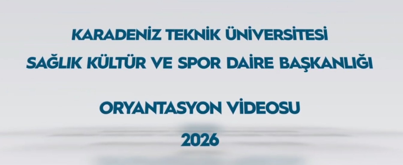 SKSDB ORYANTASYON VİDEOSU 2026