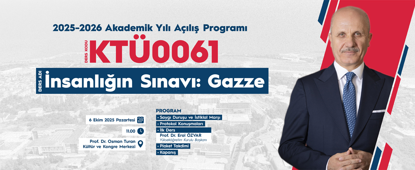 2025-2026 Akademik Yılı Açılış Programı